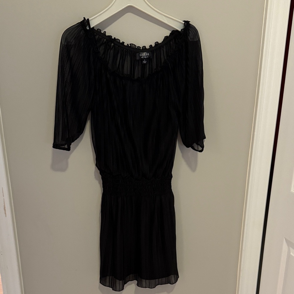 Guess Elegant Black Mini Dress